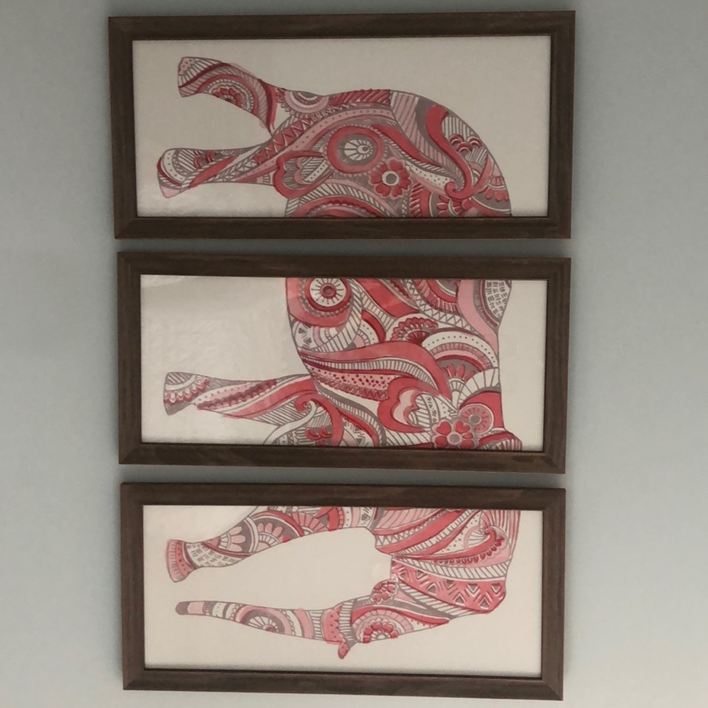 Elephant wall art